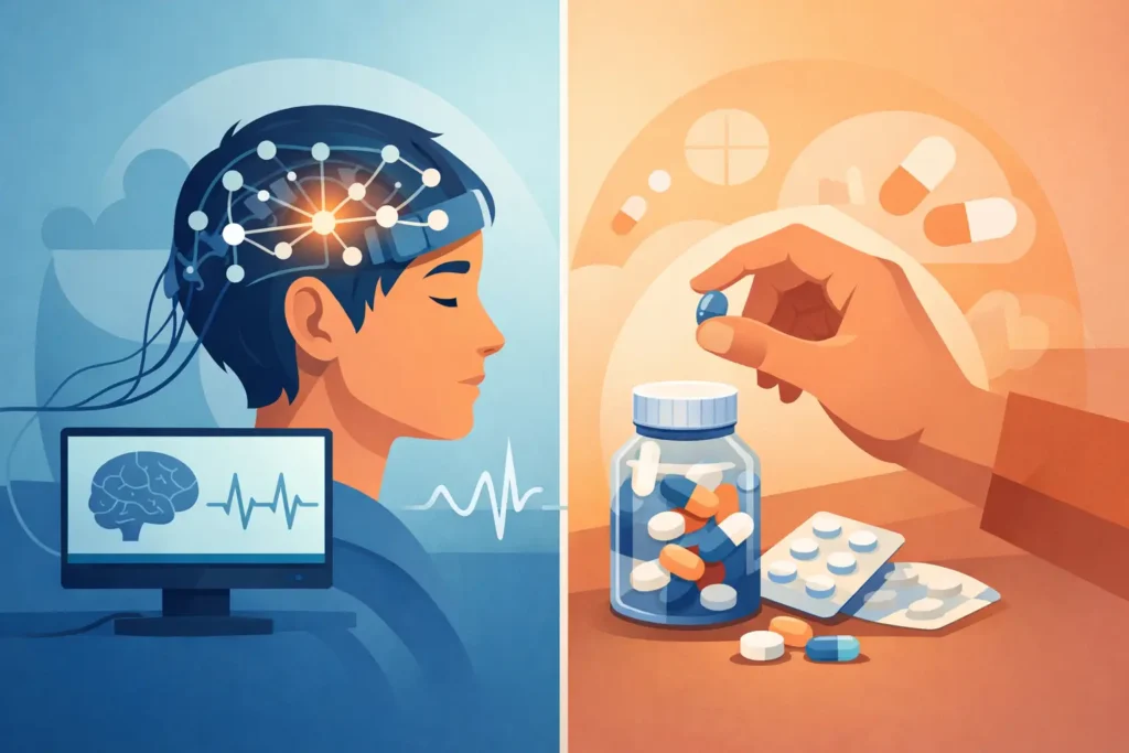 Neurofeedback vs Medication for ADHD