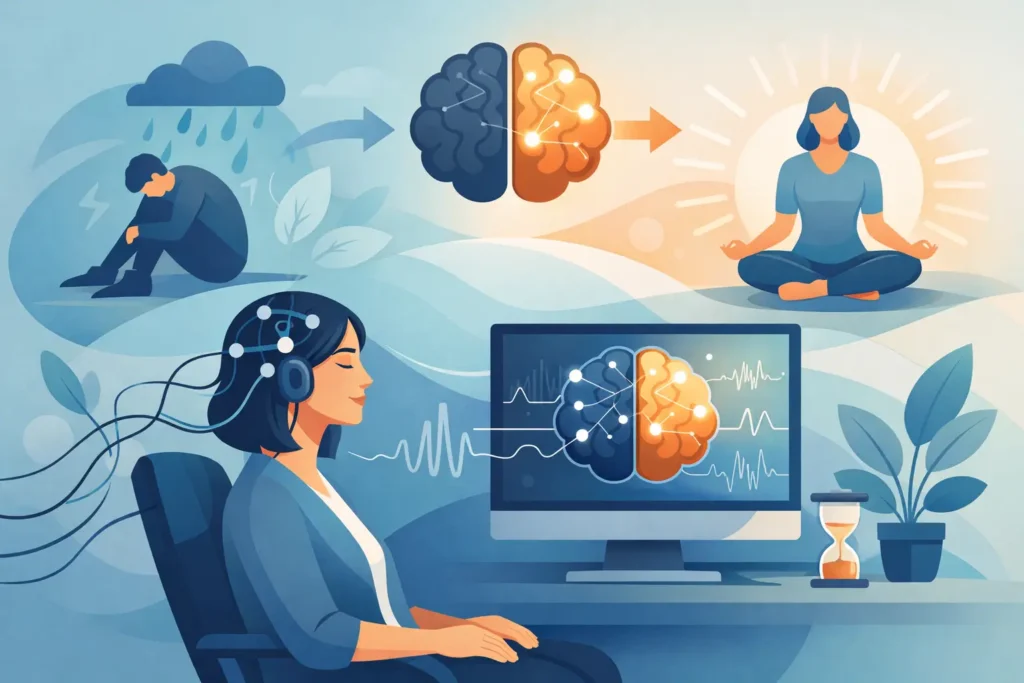How Neurofeedback Supports Burnout Recovery