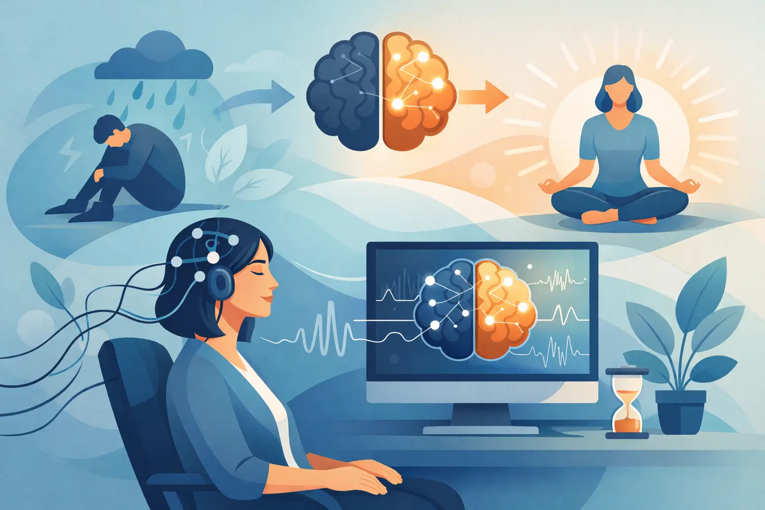 How Neurofeedback Supports Burnout Recovery
