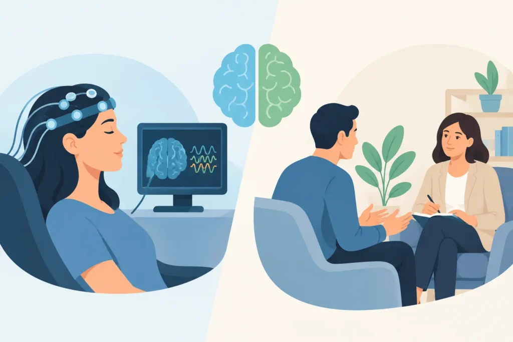 Neurofeedback Versus Cognitive Behavioral Therapy