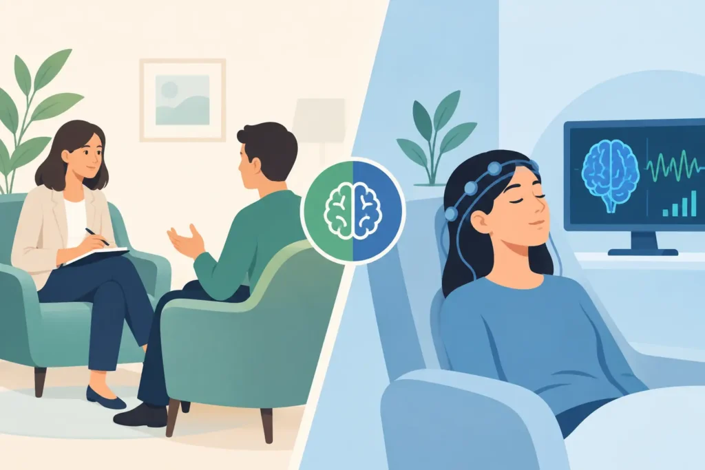 Counseling vs Neurofeedback Therapy: Which Helps?