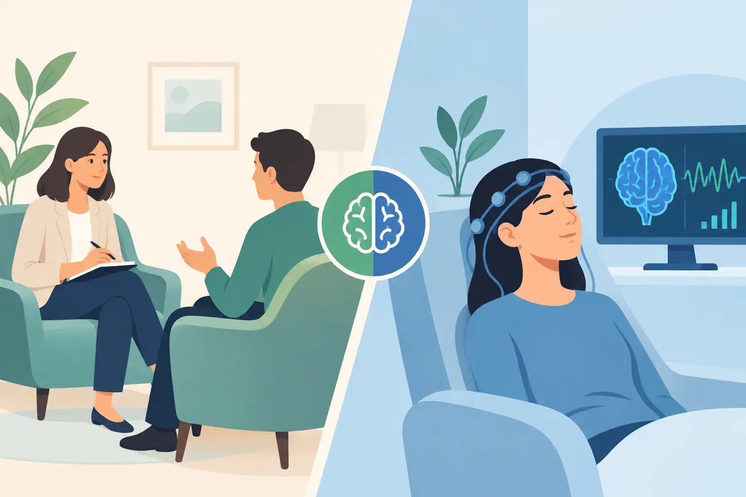 Counseling vs Neurofeedback Therapy: Which Helps?
