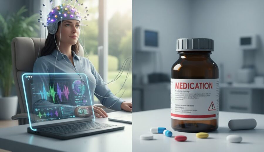 Neurofeedback vs Medication